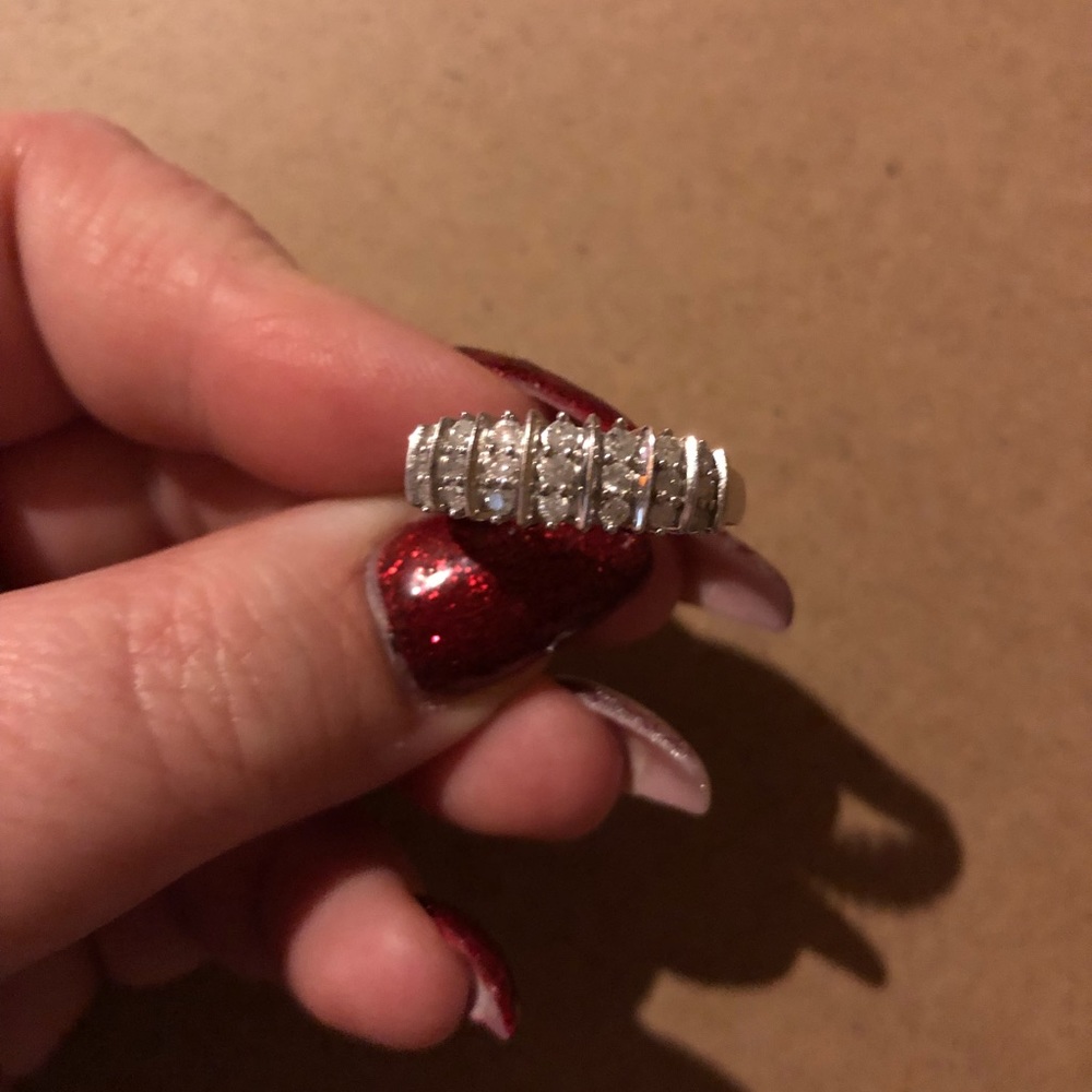 1/2 cttw diamond ring in Sterling Silver